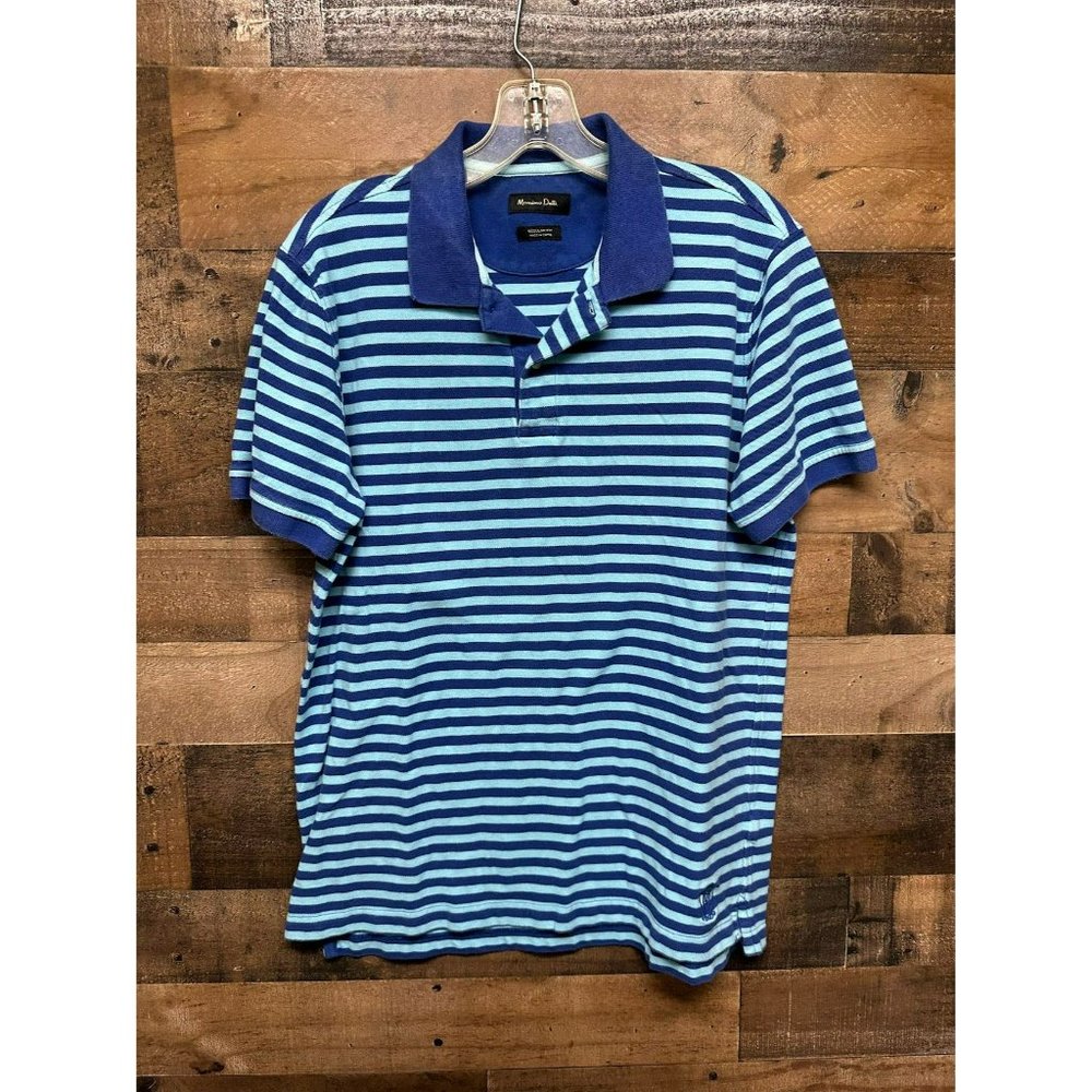 Massimo‎ Dutti Men's Regular Fit Polo Size Large